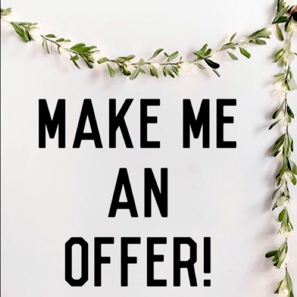 Reasonable offers accepted or countered!  BUNDLE for huge savings!